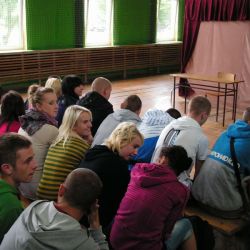 Występ teatru