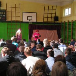 Występ teatru