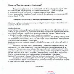 Do maturzystów