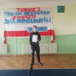 Turniej tenisa stołowego z okazji Dnia Niepodległości 