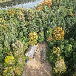 Rajd pieszy i ognisko integracyjne klas pierwszych 